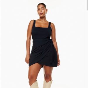 Wilfred Saturn Mini Dress - Black